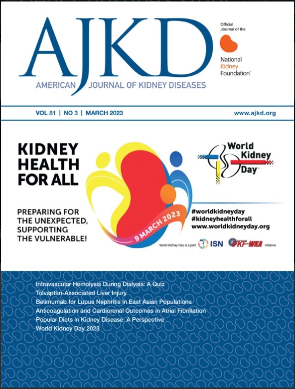 AJKD March 2023 Cover